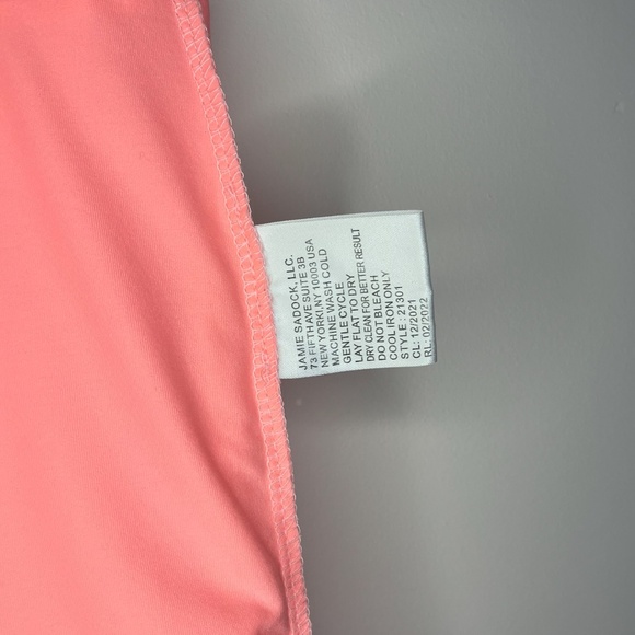 Neon Pink Skirt with Built-in Shorts - Picture 9 of 9